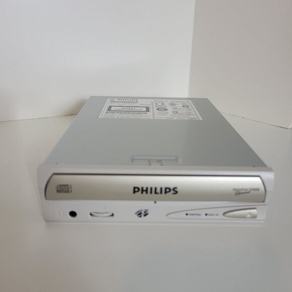 Vintage Philips PCRW2412 CD RW Drive IDE Internal Optical Drive Class 1 Laser Pr